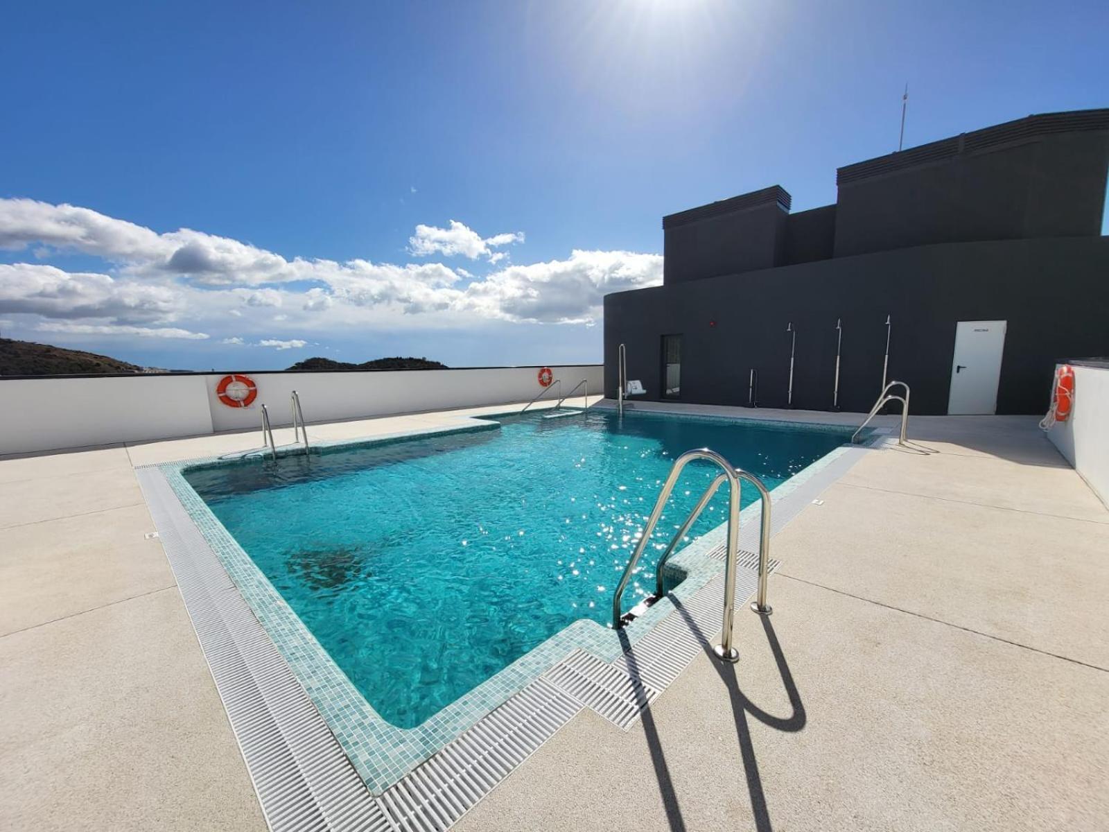 Ferienwohnung Urban Sky Centro Málaga Exterior foto